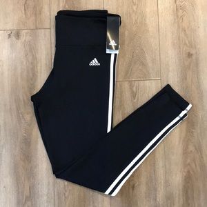ADIDAS three stripe pants leggings